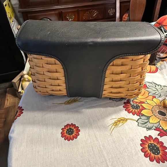 Vintage Longaberger Hostess Only Purse Shoulder Bag Basket 2004 - Picture 3 of 9